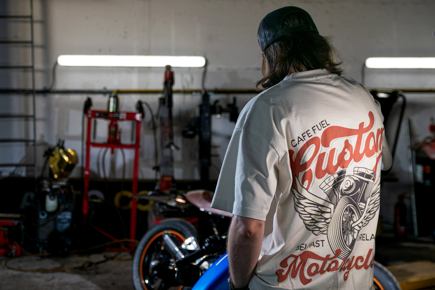 Crew Neck Cream T-Shirt