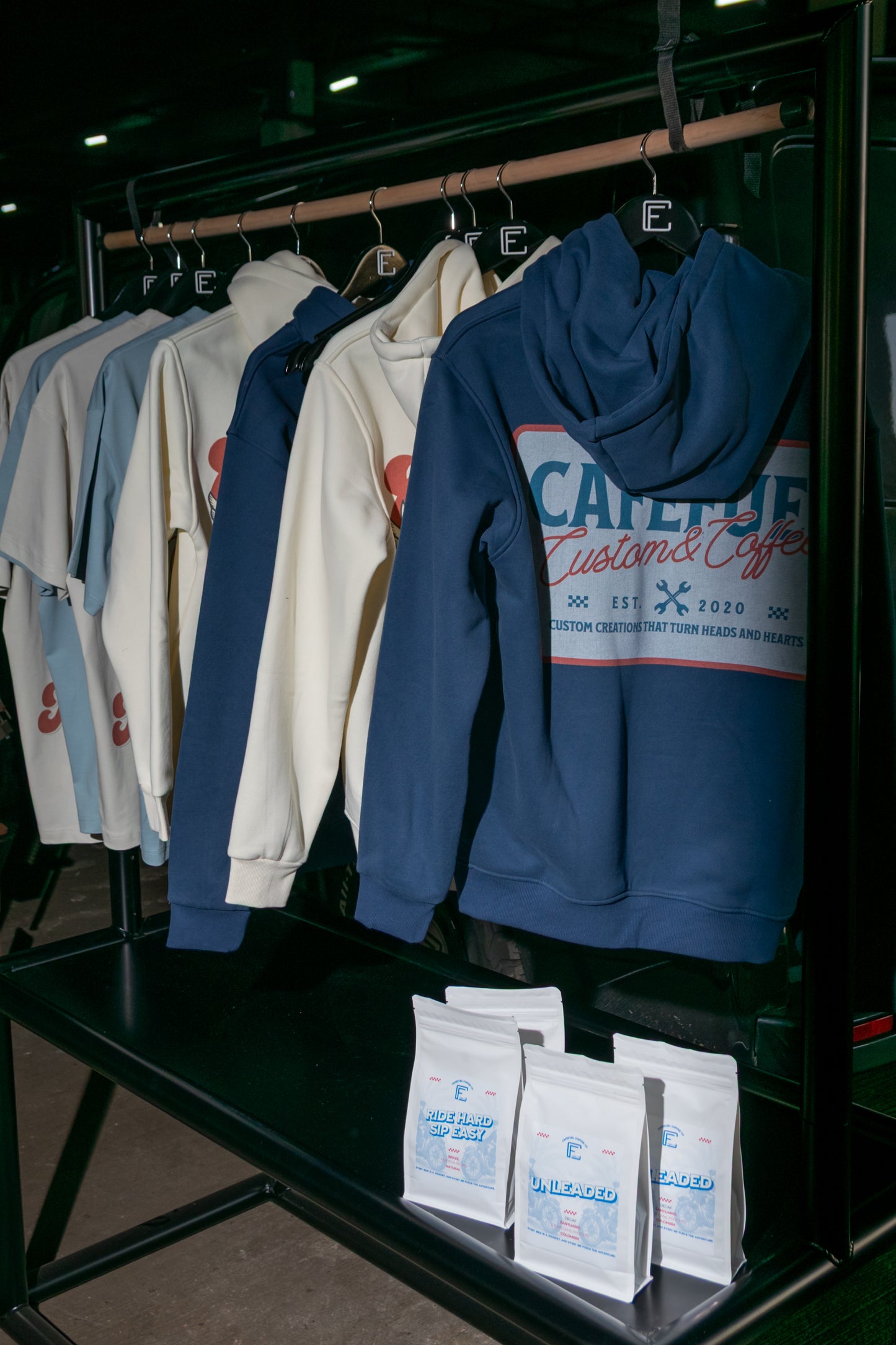 Pit Stop Hoodie - Blue