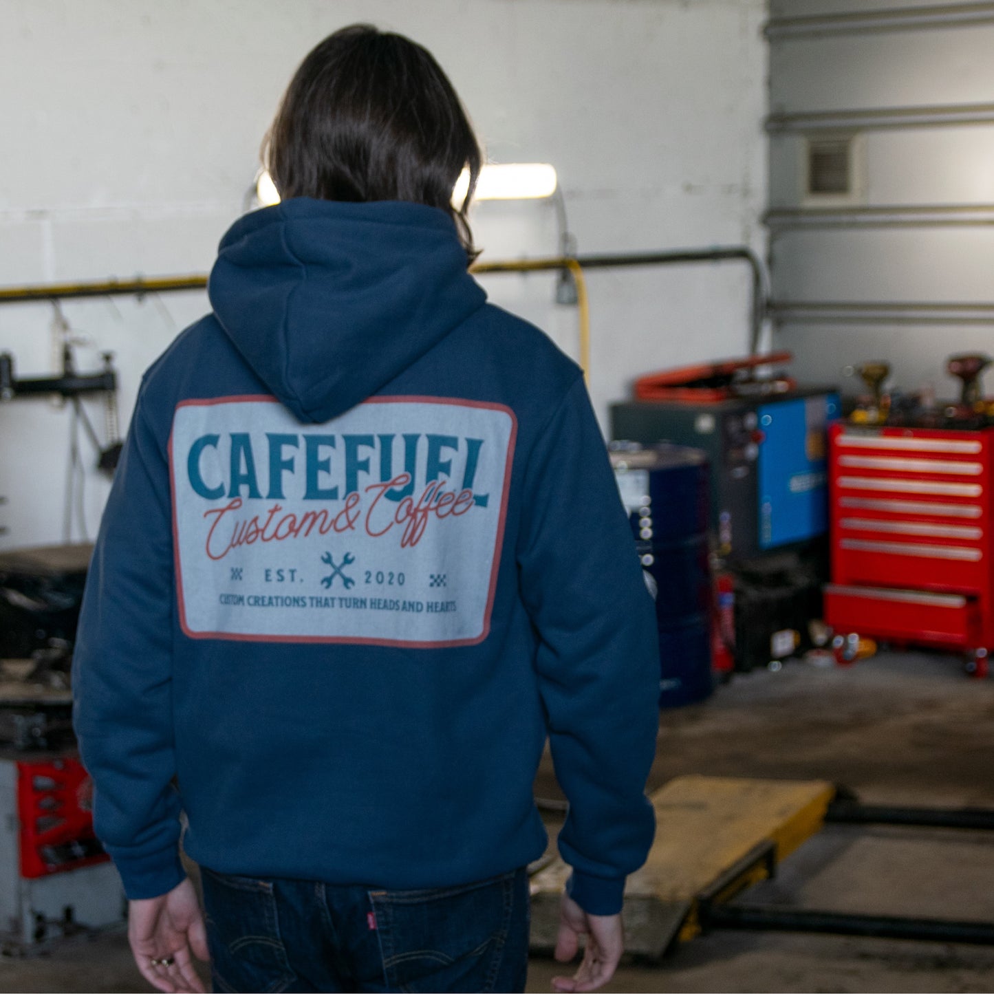Pit Stop Hoodie - Blue