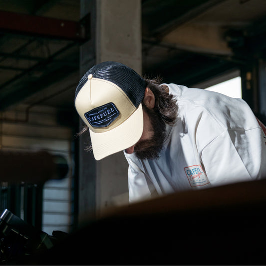 Cafe Rider Classic - Mesh-Back Patch Cap